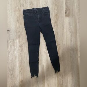 Abercrombie & Fitch Charcoal High Rise Jeans